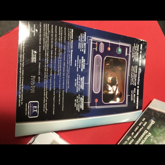 E.T. Extra Terrestrial VINTAGE 80s VHS, Read Along CD, Tape - Picture 4 of 10